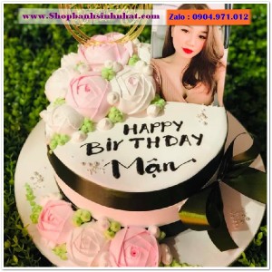Bánh Sinh Nhật In Hình Ảnh - H417